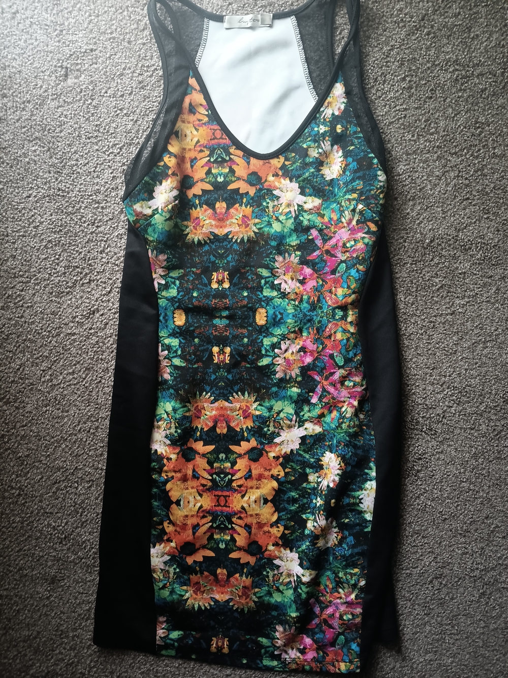 Luytero Women Size M Bodycon Floral Medium